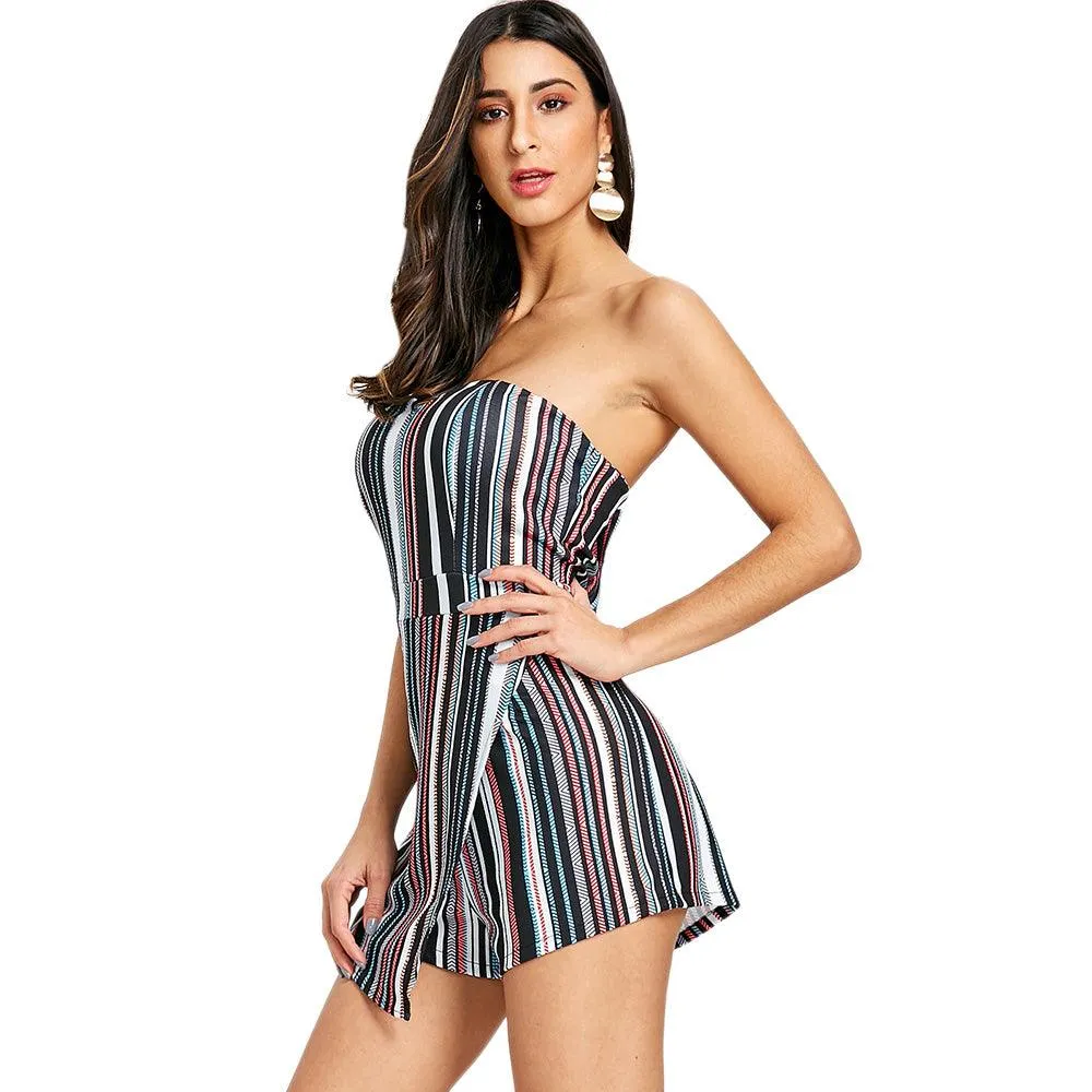 SAVANNAH’S STRIPED JUST RIGHT ROMPER