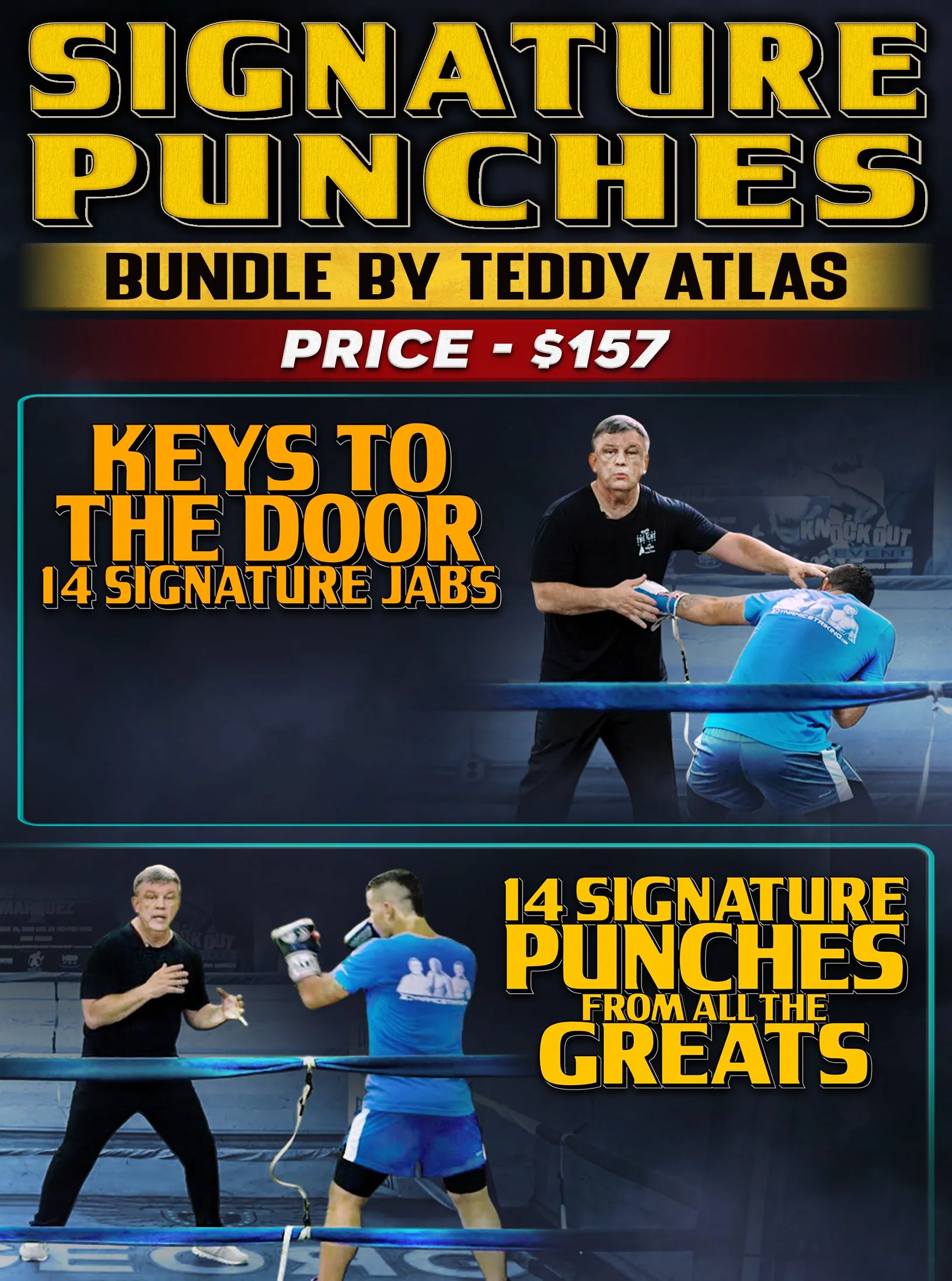 Signature Punches Bundle by Teddy Atlas