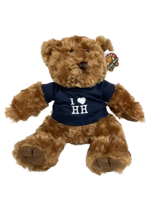 Tan Bear Plush I Love HH