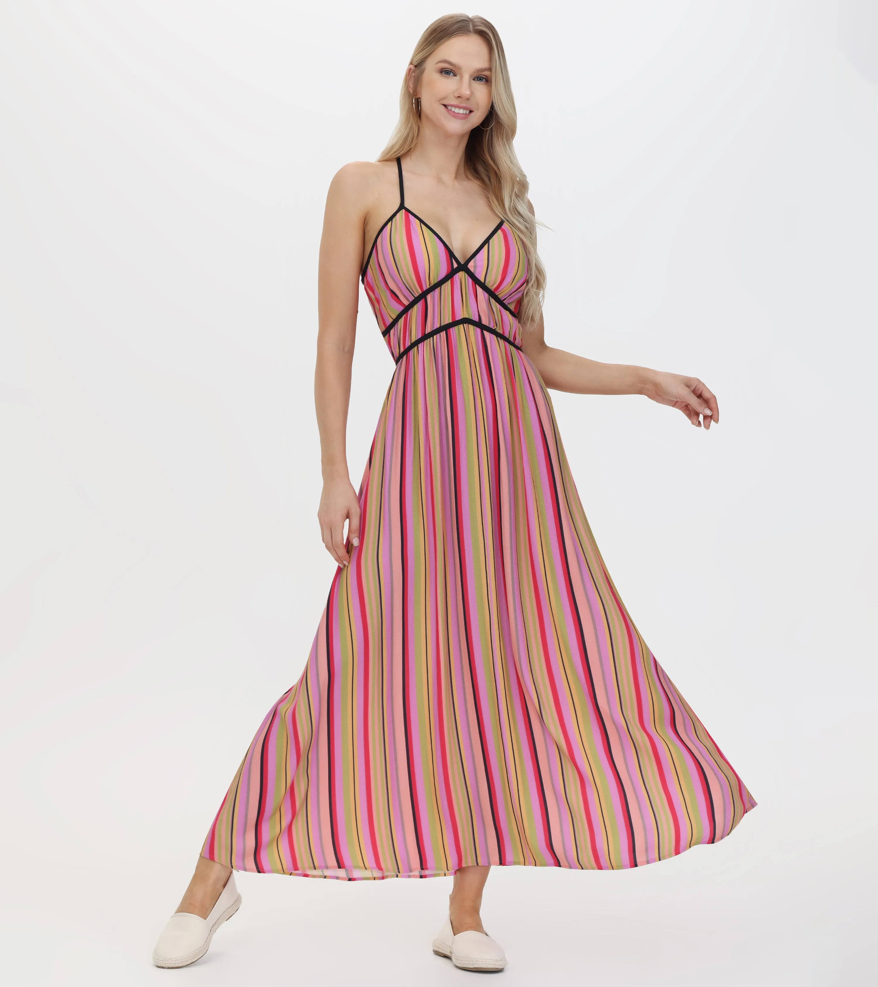 Vibrant Maxi Dress