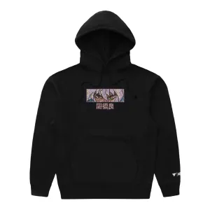 YUGIOH BAKURA RHINESTONE HOODIE (BLACK)